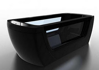 Black-freestanding-bathtubs-by-Gruppo-Treesse