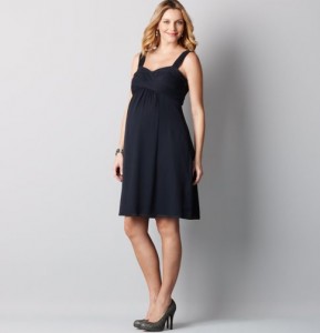 trendy maternity short black dresses