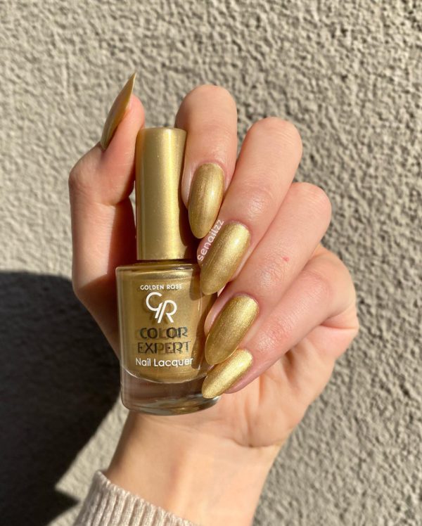 Golden Summer Nail Design_02