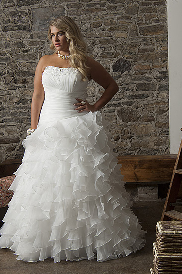 Plus Size Wedding Dresses by Callista