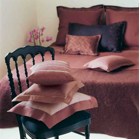 Rich and exotic bed linen