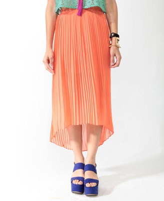 High-Low Skirts – Forever 21 Skirts 2012