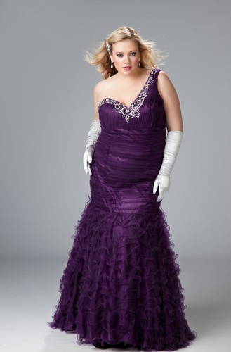 plus size prom dresses 2012