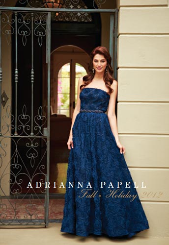 Adrianna Papell Fall Holiday Evening Dresses 2012