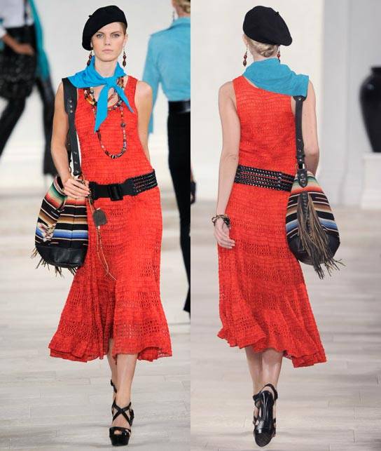 Ralph Lauren Women's RTW Collection Spring 2013 Runway