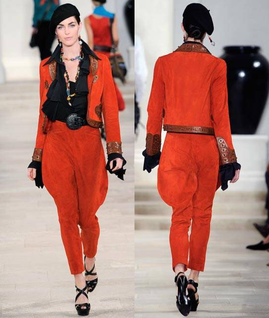 Ralph Lauren Women's RTW Collection Spring 2013 Runway