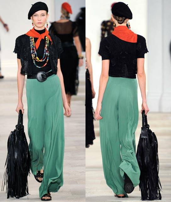 Ralph Lauren Women's RTW Collection Spring 2013 Runway