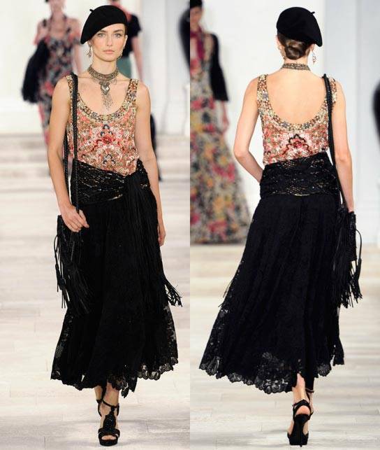 Ralph Lauren Women's RTW Collection Spring 2013 Runway