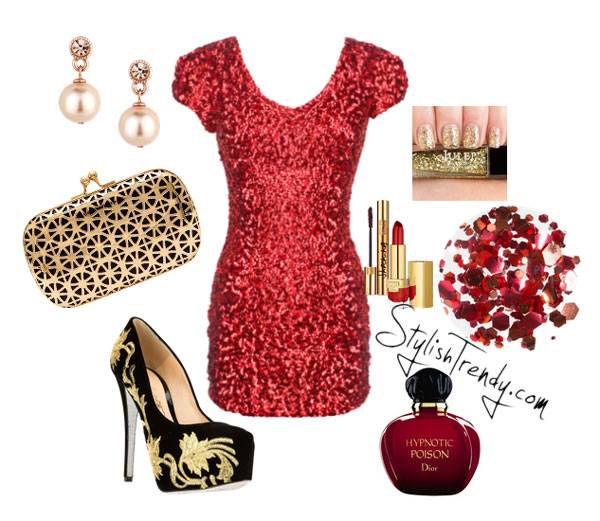 Valentine's Day 2014 Hair, Makeup and Outfit Ideas