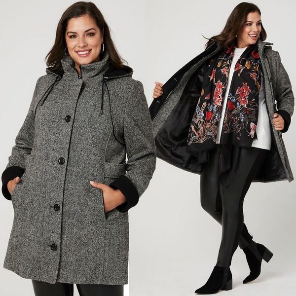 plus size winter looks 2018