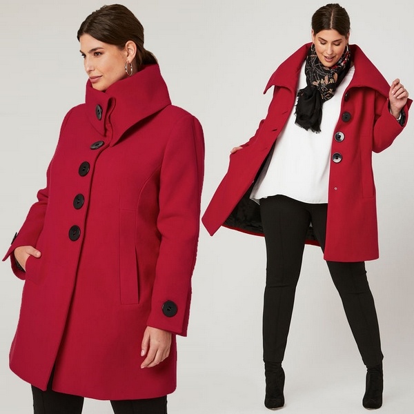 Plus size clothing for winter 2019_Winter Coat_09