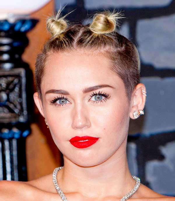 Miley Cyrus Hair Knots